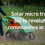 รถแทรกเตอร์ขนาดเล็กพลังงานแสงอาทิตย์พร้อมปฏิวัติชุมชนในแอฟริกา 1